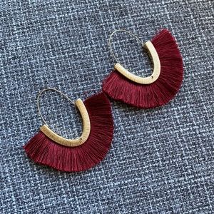 Gold Tassel Earrings